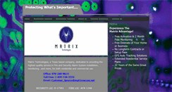 Desktop Screenshot of matrixtechnologies.info